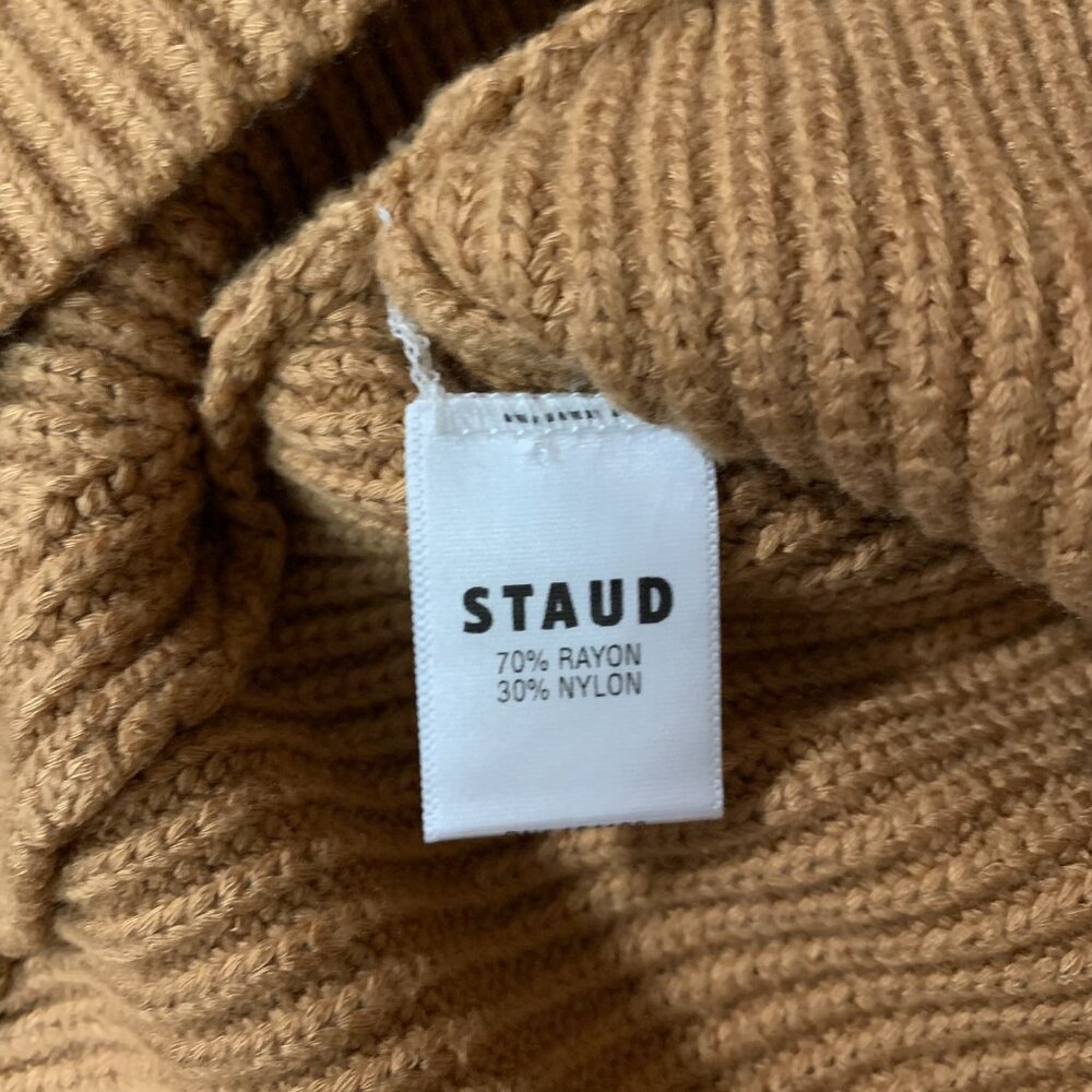 STAUD Camel Ribbed Knit Top - Picture 5 of 12